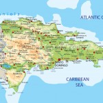 Mapa: Dominikánská republika - orientačně