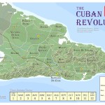 Mapa kubánské revoluce