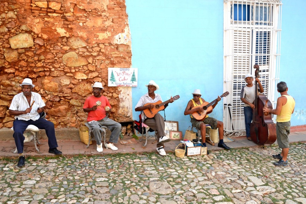 Umělci v ulicích města Trinidad