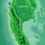 Mapa Ko Lanta