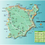 Mapa Ko Samui