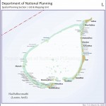 Mapa atolu Laamu