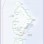 Mapa atolu Malé (Kaafu)