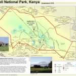 Mapa parku Amboseli