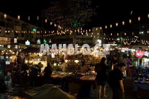 Noční trhy v Chiang Mai