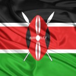Vlajka Keni - detailní