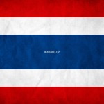 Vlajka Thajska - detailní