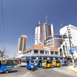 Bohatá obchodní čtvrť Mombasy