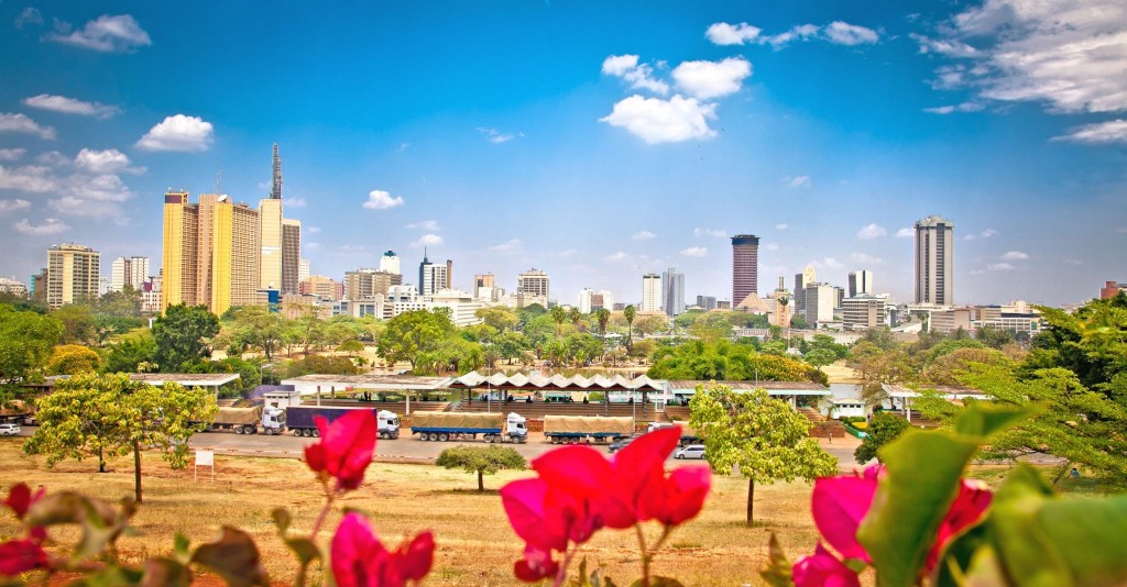 Keňské hlavní město Nairobi