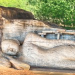 Ležící Budha (Gal Vihara) - Polonnaruwa