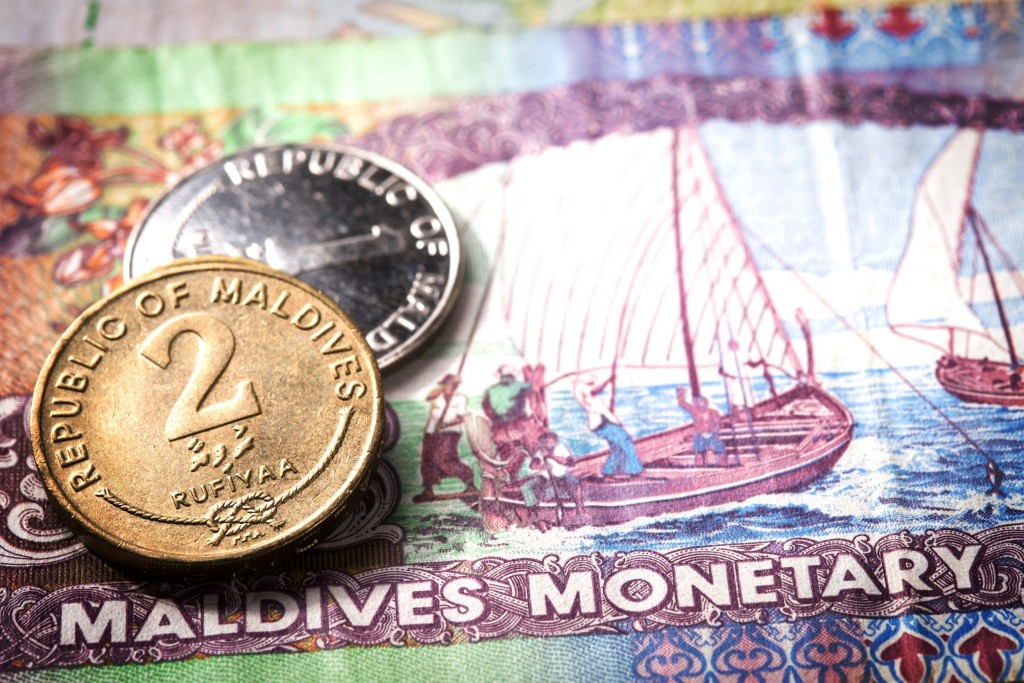 Maledivská rupie - národní měna Malediv