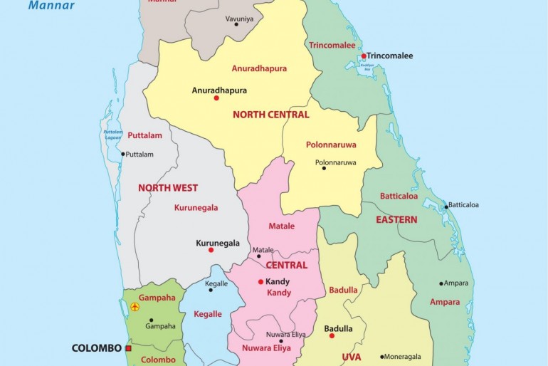 Základní informace o Srí Lance