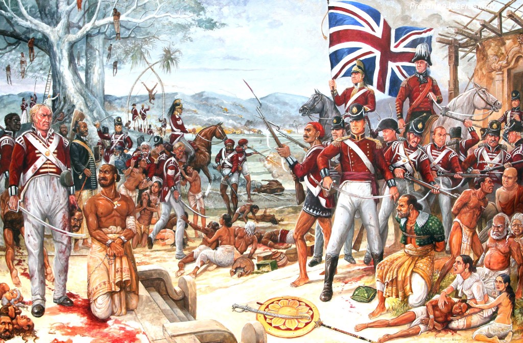 Masakr srílančanů britskými vojsky