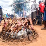 Tradiční grilované maso Nyama Choma