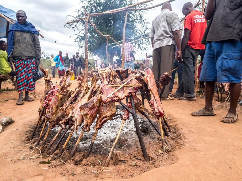 Tradiční příprava Nyama chomu