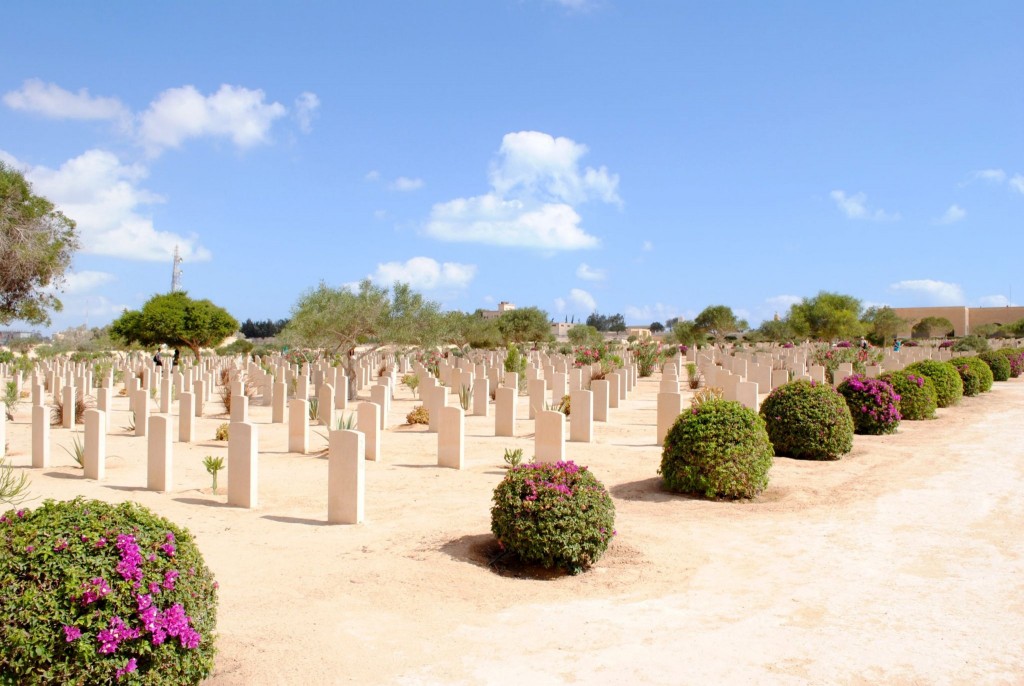 El Alamein - vojenský hřbitov