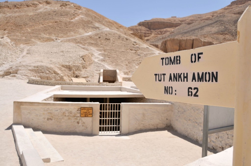 Vstup do Tutanchamonovy hrobky