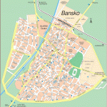 Mapa - Bansko