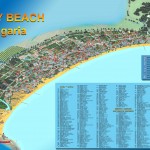 Mapa - Slunečné pobřeží