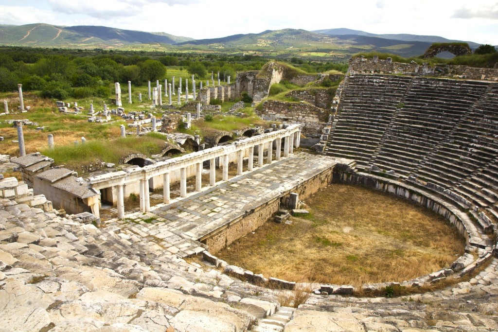 Antické divadlo města Afrodisias