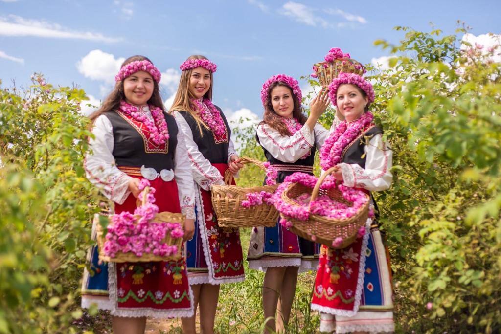 Festival růží v Bulharsku