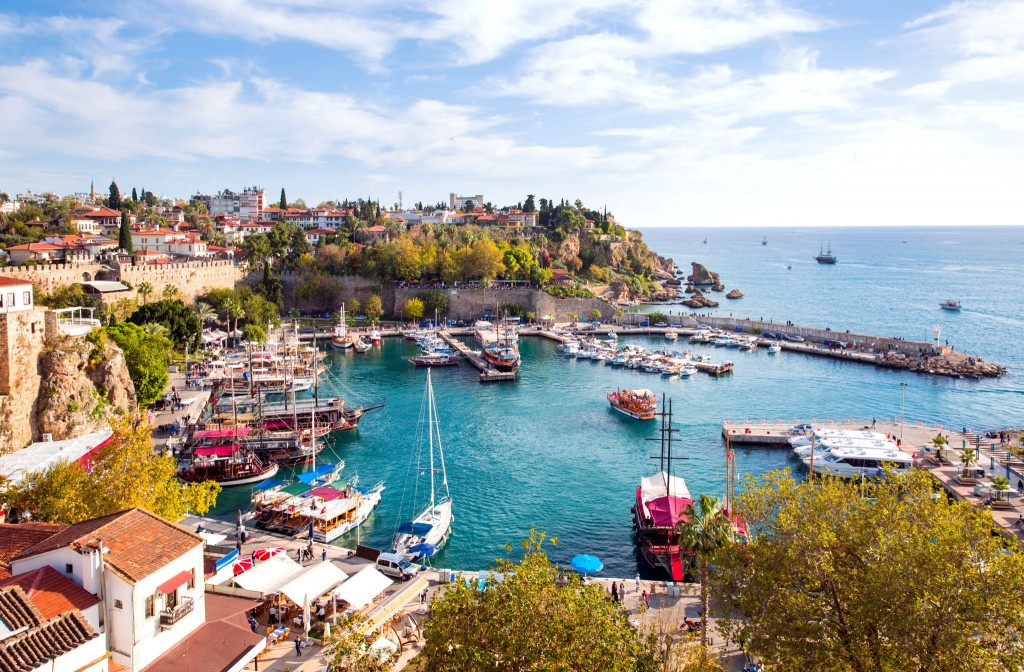 Kaleici – starý přístav města Antalya