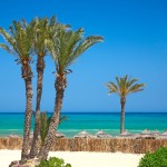 Pláž na ostrově Djerba
