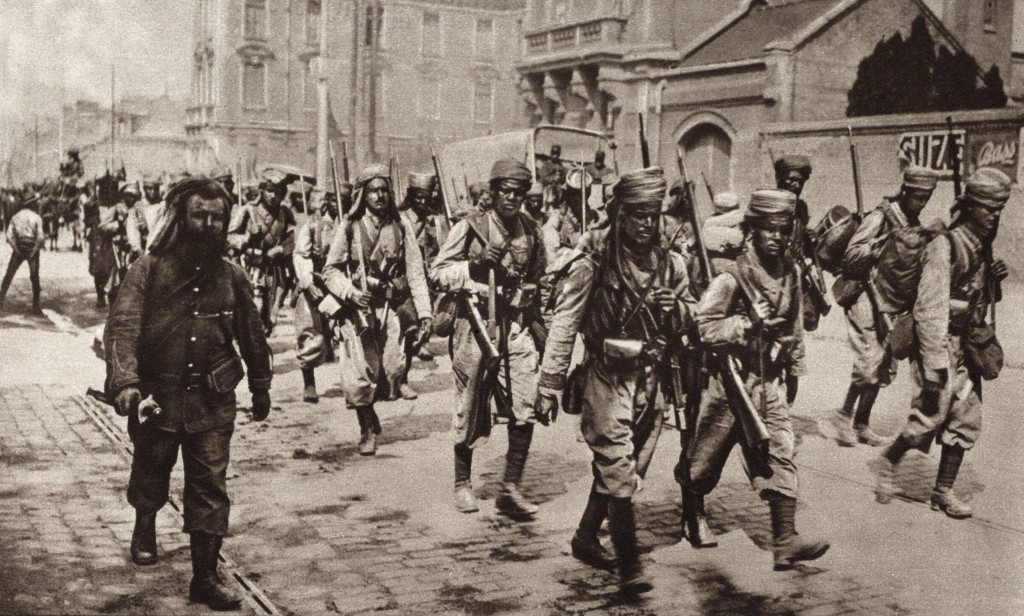 Tuniští vojáci v I. světové válce