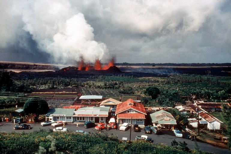 Kilauea v roce 1960