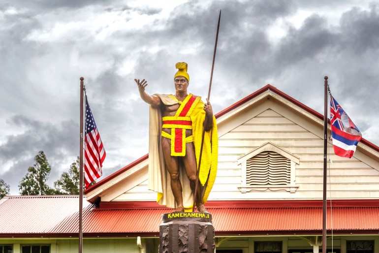 Socha krále - Kamehameha I