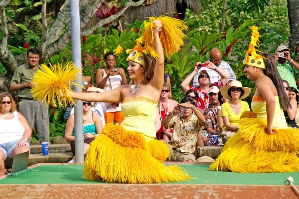Typické tance ostrova Tahiti