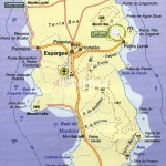 Mapa ostrova Sal