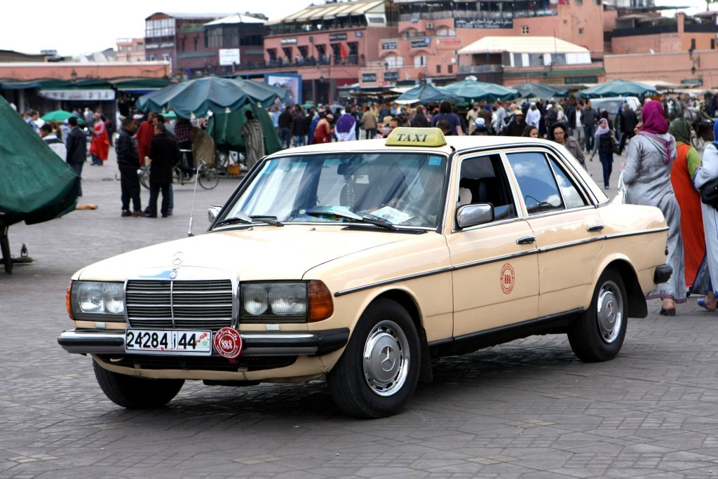 Marocké taxi