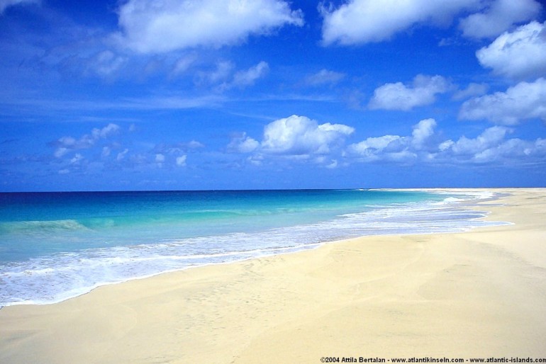 Pláž na ostrově Maio