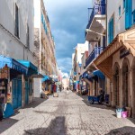 Ulice města Essaouira