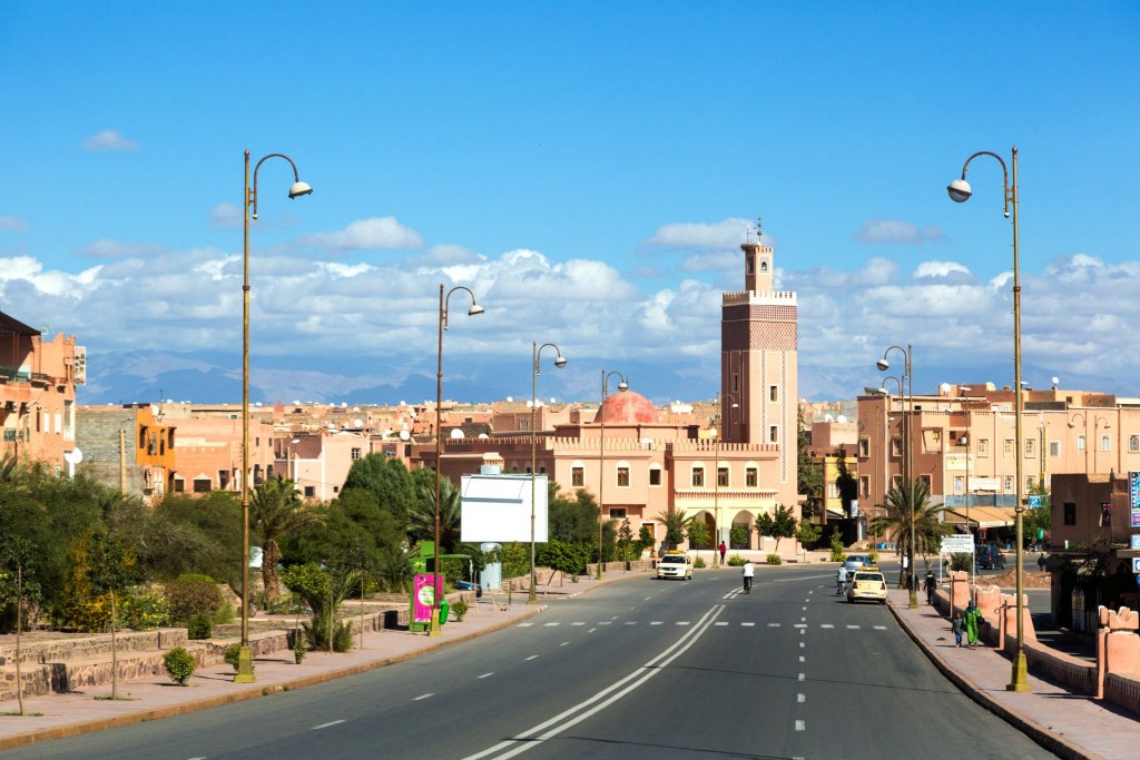 Ulice v Ouarzazate