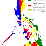 Klimatická mapa Filipín