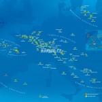 Mapa Francouzské Polynésie