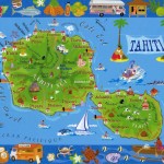 Plánek Tahiti