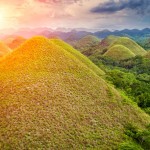 Chocolate hills na ostrově Bohol
