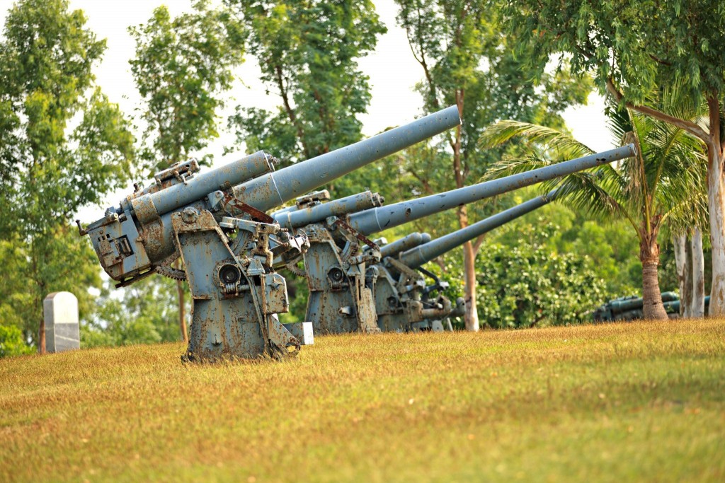 Dělostřelecké baterie na ostrově Corregidor