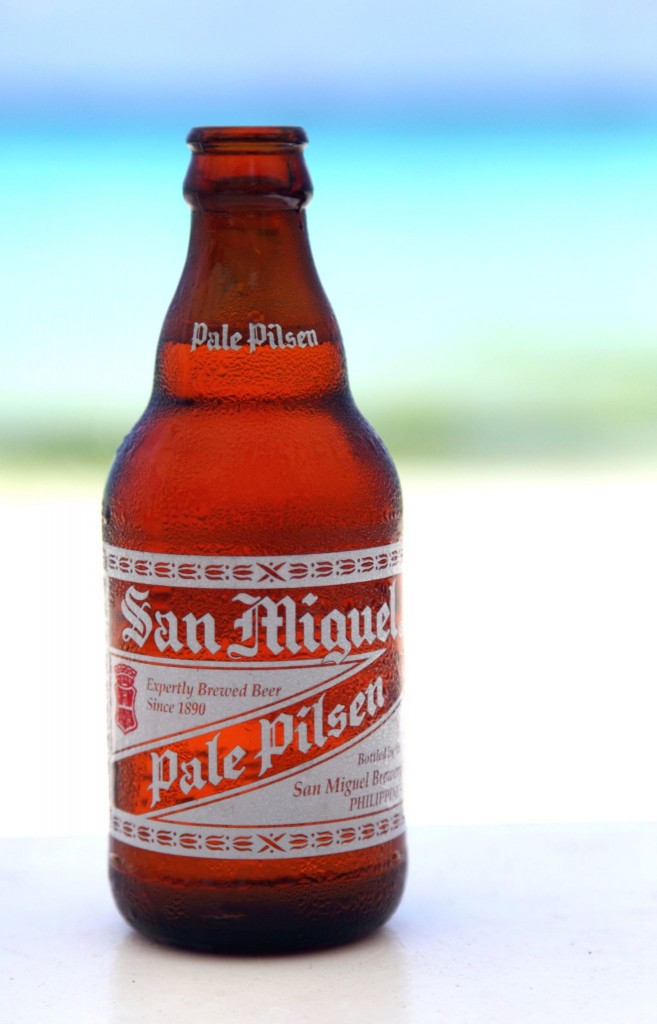 Filipínské pivo San Miguel