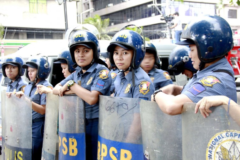 Filipínští policisté