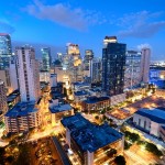 Manila a její finanční centrum Makati