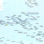 Mapa Francouzské Polynésie