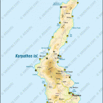 Mapa Karpathos