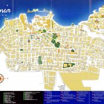 Mapa Kréta - Chania