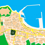 Mapa Kréta - Rethymno