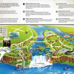 Mapa parku Niagara Falls