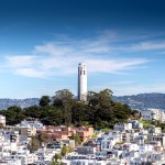 Coit Tower nabízí nejkrásnější výhled na San Francisco downtown
